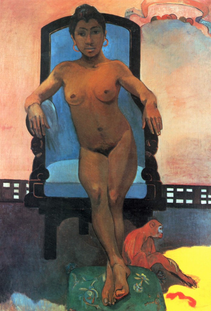 Gauguin, Annah la Javanaise (La femme-enfant Judith n'est pas encore dépucelée)