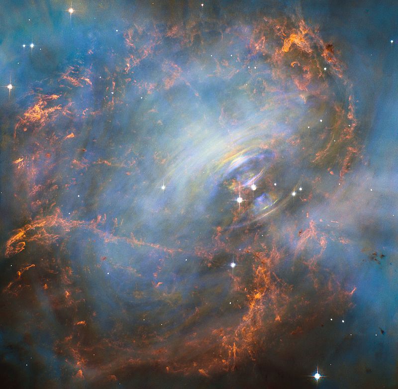 Αστέρας ουδετερονίων στο Νεφέλωμα του Καρκίνου. 